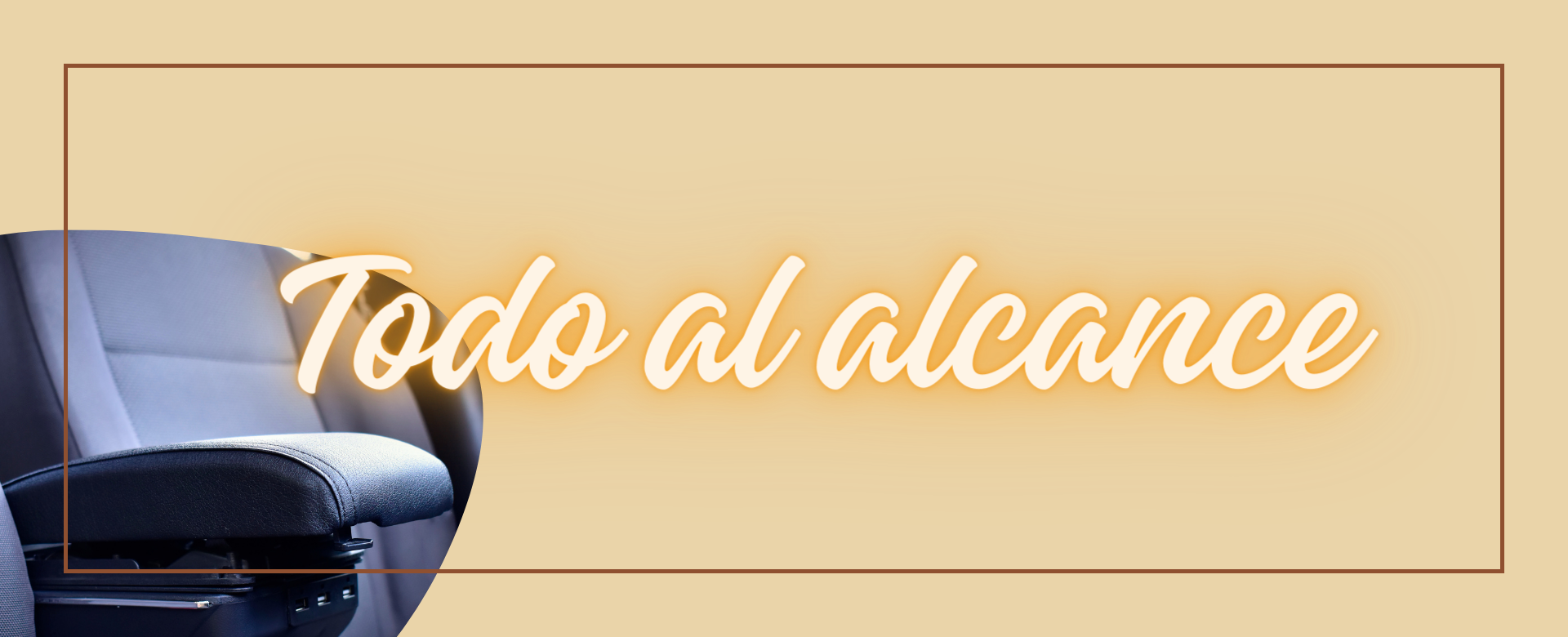 ApoyaBrazos Todo al alcence dentro del carro